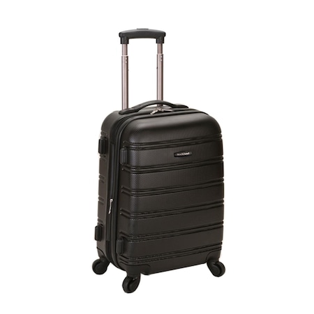 Fox Luggage ROCKLAND MELBOURNE 20 Inch EXPANDABLE ABS CARRY ON F145-Black